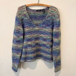 Amore Wool Blend V Neck Sweater
